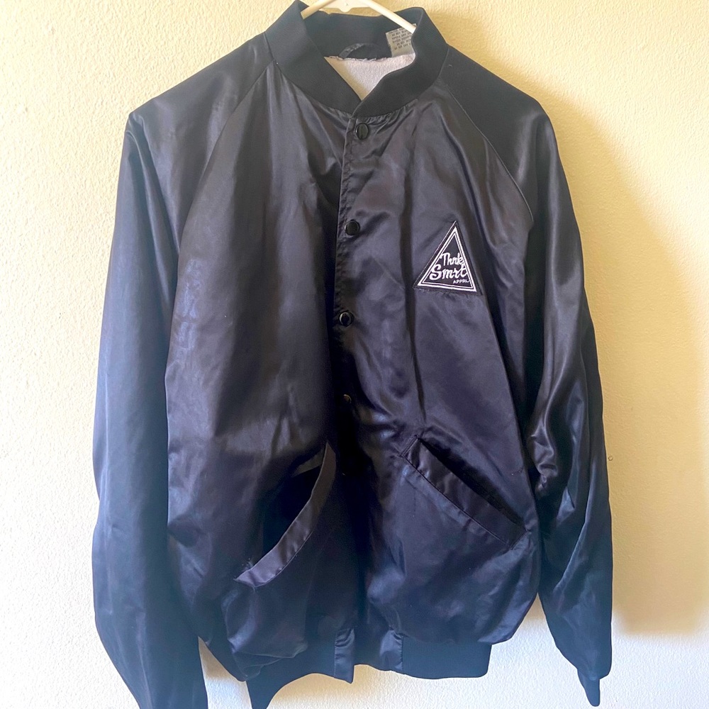 LARGE “LEGALLY TRAPPIN” CUSTOM WINDBREAKER BOMBER